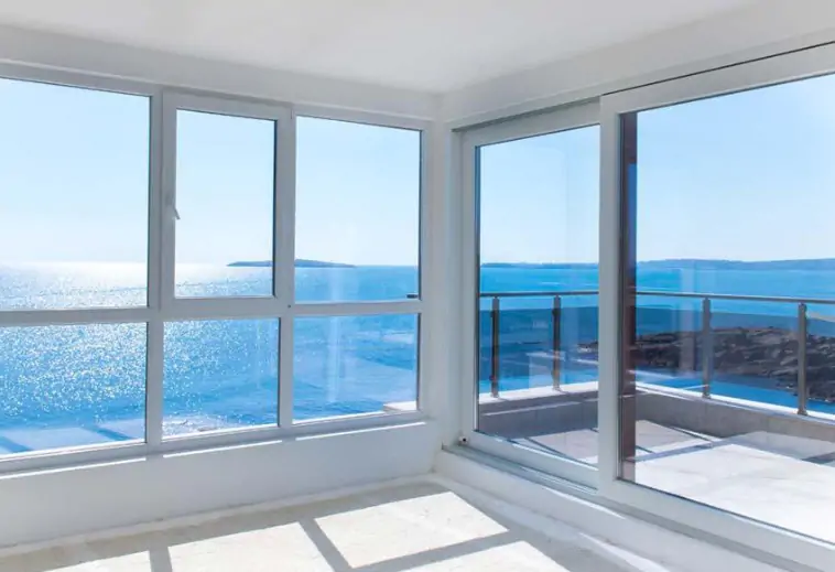 uPVC doors and windows in a Jaipur home creating a quiet, private room with strong sound insulation, clear views, and improved indoor comfort in Jagatpura.